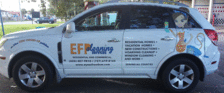 Logo for Efp Residential and Commercial Cleaning. Facebook