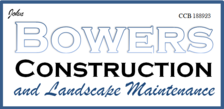 Logo for John Bowers Construction and Landscape Maintenance