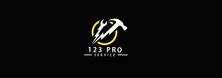 123 Pro Service logo