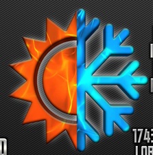 Logo for Heavenly Br33ze HVAC