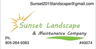 Sunset Landscape and Maintenance Company - Unlicensed Contractor logo