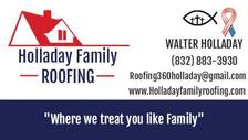 Logo for Holladay Family Roofing