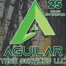 Logo for Aguilar Tree Services