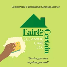 Logo for Fair & Certain Cleaning Care, LLC