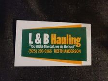 L and B Hauling logo