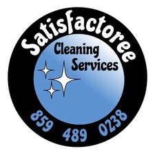 Logo for Satisfactoree Cleaning Services