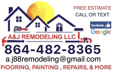 Logo for A & J Remodeling, LLC
