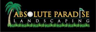 Absolute Paradise Landscaping logo