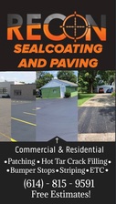 Logo for Recon Sealcoating and Paving