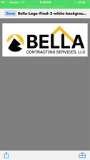 Logo for Bella Contracting Services, LLC