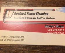 Logo for Double D Power Cleaning, LLC