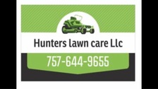 Logo for Hunters Lawn Care