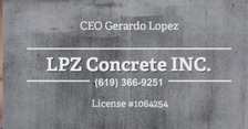 LPZ Concrete, Inc. logo