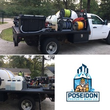 Logo for Poseidon Property Wash, LLC