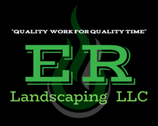 Logo for ER Landscaping, LLC