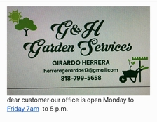G&H Garden Services - Unlicensed Contractor logo