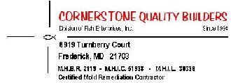 Cornerstone Quality Builders logo