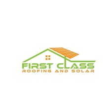 Logo for First Class Roofing and Solar