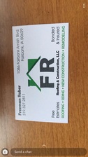 Avatar for F R Roofing and Construction, LLC