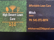 Logo for High Desert Lawn Care
