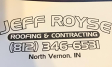 Logo for Jeff Royse Roofing and Contracting