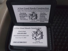 Logo for Two Good Hands Construction