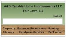 A & B Reliable Home Improvement, LLC logo