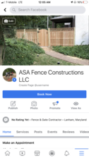 Logo for ASA Fence Construction, LLC