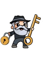 Logo for Papa Lock