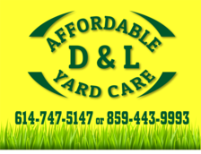 D&L Affordable Yard Care logo