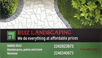 Ruiz Landscaping logo