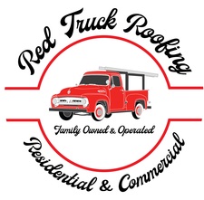 Logo for Red Truck Roofing LLC