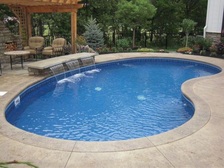 Logo for B. Clear Pool Service