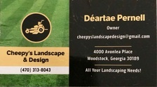 Cheepy's Landscape & Design logo