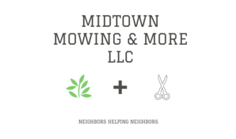 Midtown Mowing and More, LLC logo
