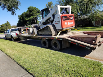 Phenix Trucking Demo and Land logo