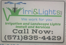 V Irri & Lights logo