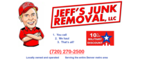 Logo for Jeff's Junk Removal, LLC