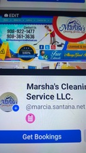 Logo for Marsha's Cleaning Service, LLC
