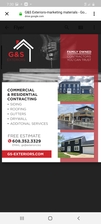 G&S Exteriors logo