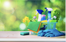 Logo for Flores Cleaning Services