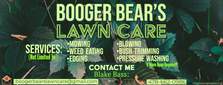 Logo for Booger Bears Lawn Care
