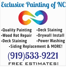 Logo for Exclusive Painting of NC