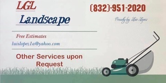 LGL Landscaping logo