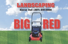 Big Red Landscaping logo