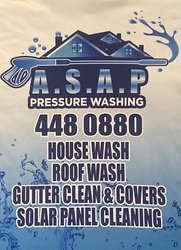 ASAP Pressure Washing logo