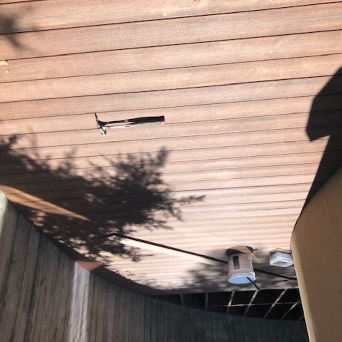 2nd Level Curved Deck