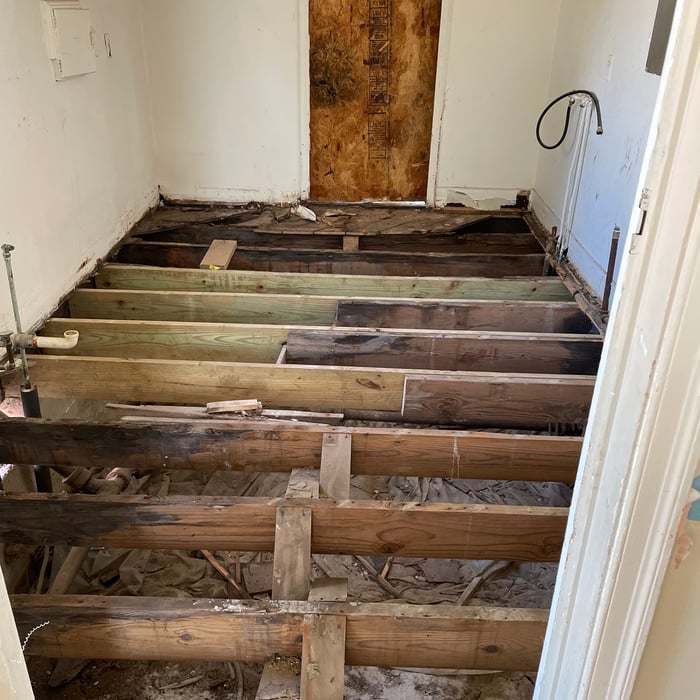 Kitchen floor
