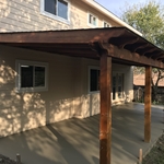 Patio cover whit patio