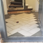 Entryway subway pattern